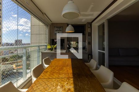 Varanda da Sala de apartamento à venda com 3 quartos, 148m² em Vila Gomes Cardim, São Paulo