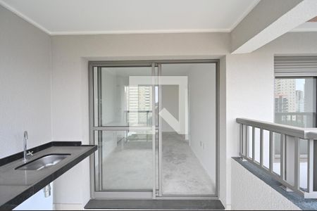 Varanda de apartamento à venda com 1 quarto, 54m² em Vila Clementino, São Paulo