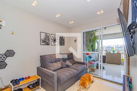 Sala/Cozinha de apartamento à venda com 2 quartos, 71m² em Santo Amaro, São Paulo