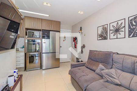 Sala/Cozinha de apartamento à venda com 2 quartos, 71m² em Santo Amaro, São Paulo
