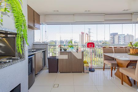 Varanda da Sala/Cozinha de apartamento à venda com 2 quartos, 71m² em Santo Amaro, São Paulo