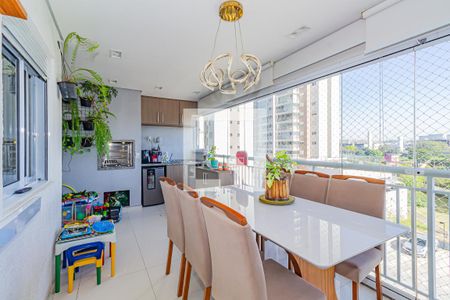 Varanda da Sala/Cozinha de apartamento à venda com 2 quartos, 71m² em Santo Amaro, São Paulo