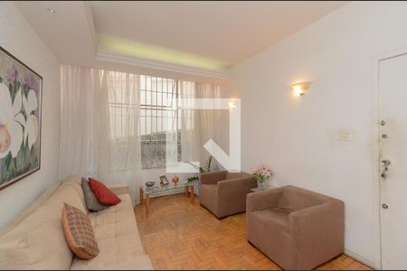 Sala de Estar de apartamento à venda com 3 quartos, 98m² em Barroca, Belo Horizonte