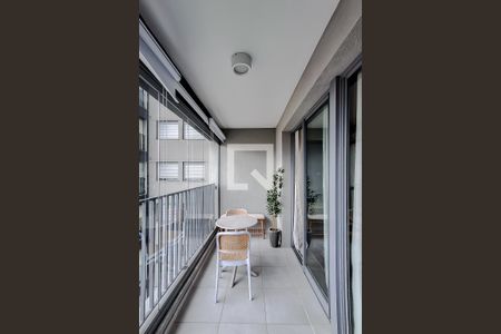 Varanda da Sala de kitnet/studio para alugar com 1 quarto, 37m² em Ipiranga, São Paulo