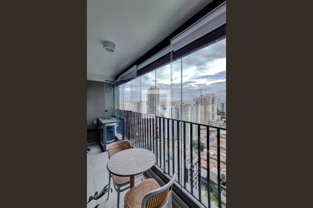 Varanda da Sala de kitnet/studio para alugar com 1 quarto, 37m² em Ipiranga, São Paulo