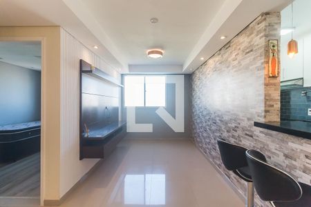 Sala de apartamento para alugar com 2 quartos, 55m² em Vila Mogilar, Mogi das Cruzes