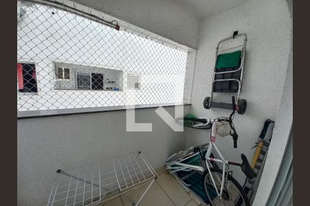 Varanda Sala de apartamento para alugar com 2 quartos, 60m² em Centro, São Vicente