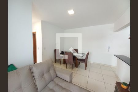 Sala de apartamento para alugar com 2 quartos, 60m² em Centro, São Vicente
