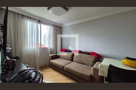 Sala  de apartamento à venda com 2 quartos, 44m² em Vila Aquilino, Santo André