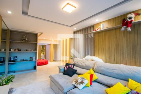 Sala de casa à venda com 4 quartos, 314m² em Vila Alzira, Santo André