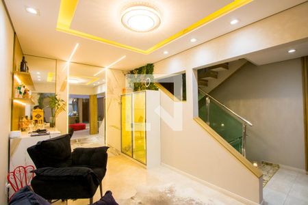 Sala de casa à venda com 4 quartos, 314m² em Vila Alzira, Santo André