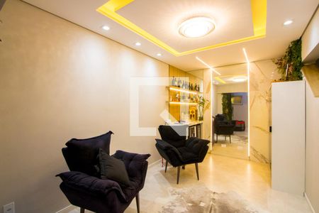 Sala de casa à venda com 4 quartos, 314m² em Vila Alzira, Santo André