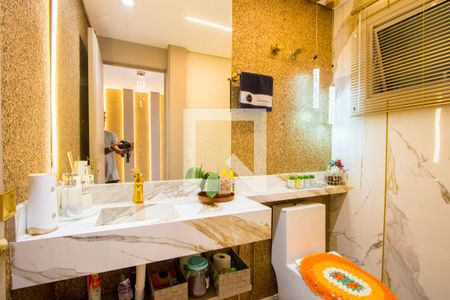 Lavabo de casa à venda com 4 quartos, 314m² em Vila Alzira, Santo André