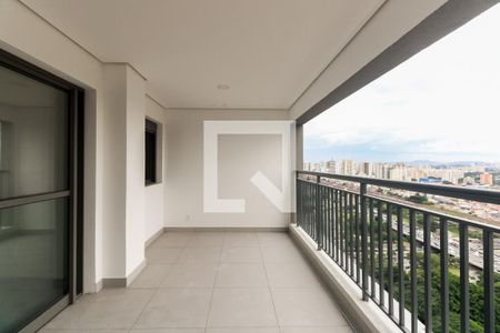 Varanda Gourmet  de apartamento à venda com 3 quartos, 110m² em Cidade Mãe do Céu, São Paulo