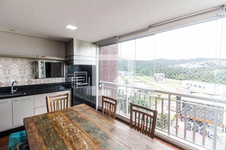 Área gourmet de apartamento para alugar com 3 quartos, 116m² em Centro de Apoio I (alphaville), Santana de Parnaíba