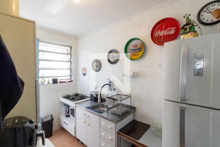 Cozinha de apartamento à venda com 1 quarto, 40m² em Centro Histórico, Porto Alegre