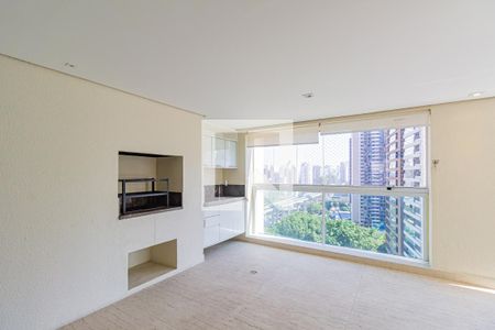 Varanda de apartamento para alugar com 4 quartos, 206m² em Campo Belo, São Paulo