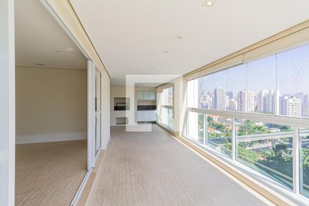 Varanda de apartamento para alugar com 4 quartos, 206m² em Campo Belo, São Paulo