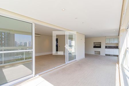Varanda de apartamento para alugar com 4 quartos, 206m² em Campo Belo, São Paulo