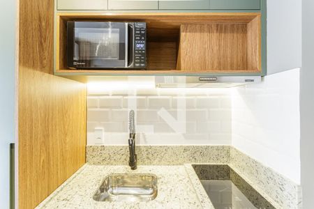 Sala/Cozinha de apartamento para alugar com 1 quarto, 25m² em Vila Nova Conceição, São Paulo