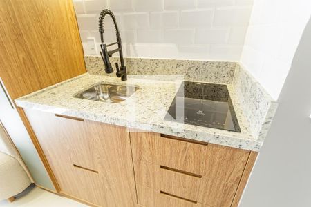Sala/Cozinha de apartamento para alugar com 1 quarto, 25m² em Vila Nova Conceição, São Paulo