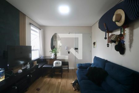 Sala de apartamento para alugar com 2 quartos, 45m² em Parque Enseada, Guarujá