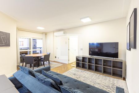 Sala de apartamento para alugar com 3 quartos, 76m² em Vila Olímpia, São Paulo