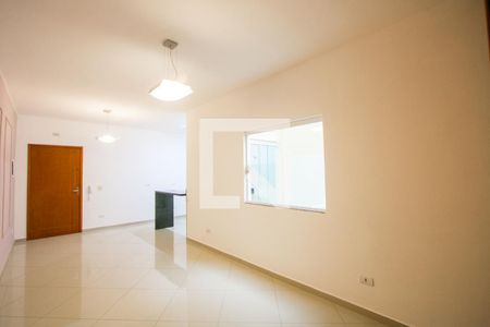Sala de apartamento à venda com 2 quartos, 75m² em Vila Homero Thon, Santo André