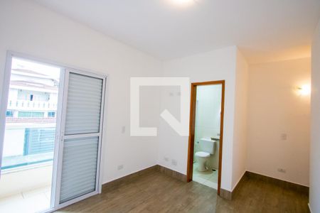 Quarto 1 - Suíte de apartamento à venda com 2 quartos, 75m² em Vila Homero Thon, Santo André