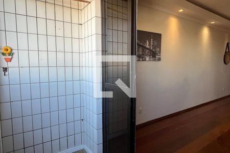 Varanda da Sala de apartamento para alugar com 3 quartos, 104m² em Marapé, Santos