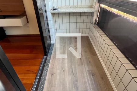 Varanda da Sala de apartamento para alugar com 3 quartos, 104m² em Marapé, Santos