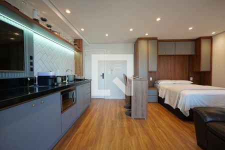 Studio de kitnet/studio para alugar com 1 quarto, 30m² em Vila Dom Pedro I, São Paulo