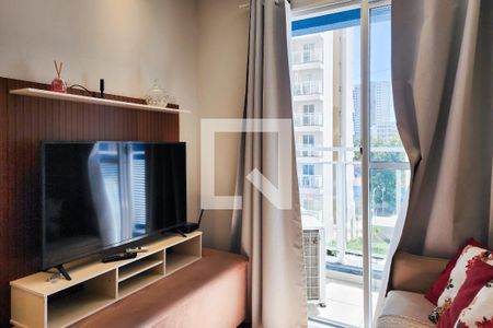Sala  de apartamento à venda com 2 quartos, 49m² em Santo Cristo, Rio de Janeiro