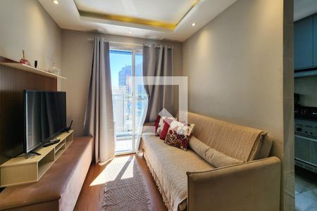 Sala  de apartamento à venda com 2 quartos, 49m² em Santo Cristo, Rio de Janeiro