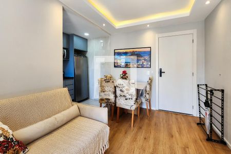 Sala  de apartamento à venda com 2 quartos, 49m² em Santo Cristo, Rio de Janeiro