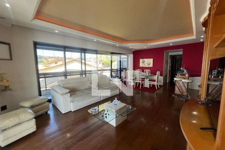 Sala de apartamento à venda com 4 quartos, 185m² em Praia da Bandeira, Rio de Janeiro