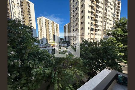 Vista da Varanda da Sala de apartamento à venda com 3 quartos, 64m² em Del Castilho, Rio de Janeiro
