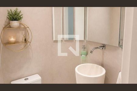 Banheiro de apartamento para alugar com 3 quartos, 157m² em Santa Paula, São Caetano do Sul