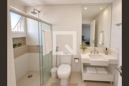 Banheiro de apartamento para alugar com 3 quartos, 157m² em Santa Paula, São Caetano do Sul