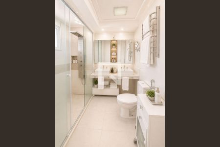 Banheiro de apartamento para alugar com 3 quartos, 157m² em Santa Paula, São Caetano do Sul