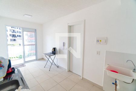 Sala/Cozinha de apartamento para alugar com 1 quarto, 29m² em Planalto Paulista, São Paulo