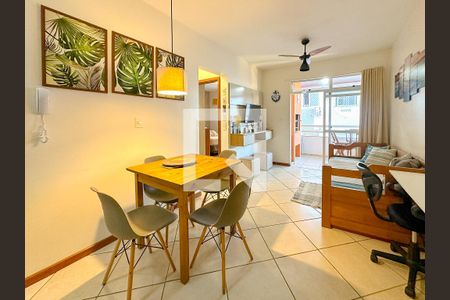 Sala de Jantar de apartamento para alugar com 1 quarto, 47m² em Canasvieiras, Florianópolis