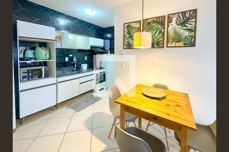 Sala de Jantar de apartamento para alugar com 1 quarto, 47m² em Canasvieiras, Florianópolis
