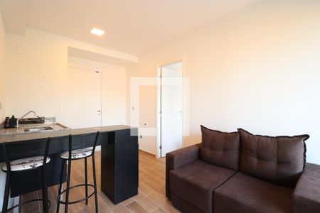 Sala/Cozinha de apartamento para alugar com 1 quarto, 32m² em Pompeia, São Paulo