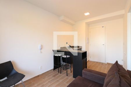 Sala/Cozinha de apartamento para alugar com 1 quarto, 32m² em Pompeia, São Paulo