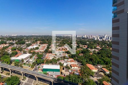 Sala - Vista de apartamento para alugar com 3 quartos, 180m² em Campo Belo, São Paulo