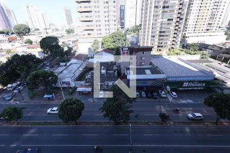 Vista da Sacada de kitnet/studio para alugar com 1 quarto, 56m² em Setor Bueno, Goiânia