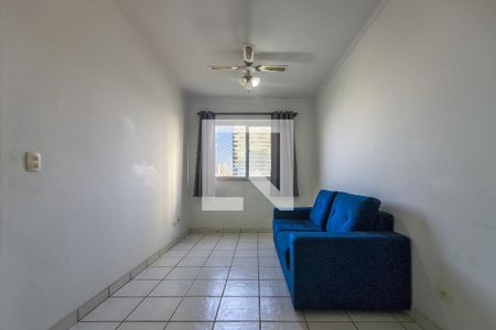 Sala de apartamento para alugar com 1 quarto, 60m² em Canto do Forte, Praia Grande