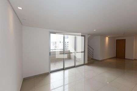Sala 1 de apartamento à venda com 3 quartos, 250m² em Vila da Serra, Nova Lima