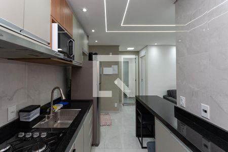 Cozinha Americana de apartamento para alugar com 2 quartos, 32m² em Várzea da Barra Funda, São Paulo